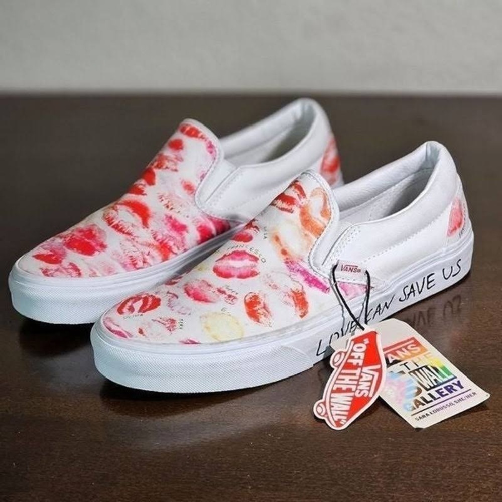 #55❤️ Brand new Vans Sara Lorusso slip on sneakers - Picture 5 of 9
